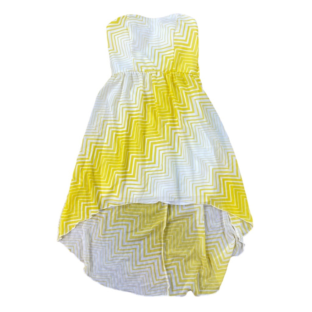Ruby Rox strapless chevron pattern dress size 3